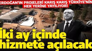 Erdoğan'ın projeleri karış karış Türkiye'nin her yerine yayılıyor! Tatvan’a 65 bin metrekarelik Millet bahçesi