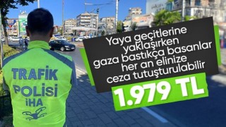 İstanbul'da yaya geçidi denetimi