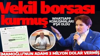 Meral Akşener milletvekili borsası kurmuş! Whatsapp mesajları ifşa oldu