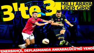 Fenerbahçe, Ankaragücü deplasmanında tek golle kazandı