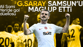 Galatasaray, Samsunspor'u 4 golle geçti