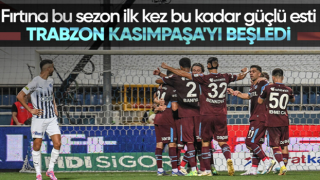 Trabzonspor konuk olduğu Kasımpaşa'yı farklı yendi