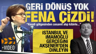 Meral Akşener Ekrem İmamoğlu'nu çizdi: Bu şehri yönetemezsin