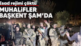 Suriye'de bir devrin sonu! Şam'da camilerde tekbir sesleri