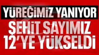 MSB acı haberi duyurdu: Irak'ta şehit sayımız 12'ye yükseldi!