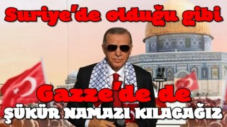 Cumhurbaşkanı Erdoğan: İnşallah Gazzeli kardeşlerimizle şükür namazı kılacağız