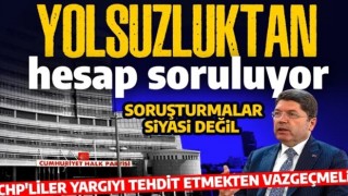 Adalet Bakanı Tunç'tan belediyelere yönelik yolsuzluk soruşturmasıyla ilgili açıklama: Soruşturmalar siyasi değil