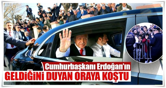 Cumhurbaşkanı Erdoğan’ı Gümülcine’de böyle karşıladılar