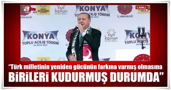 Cumhurbaşkanı Erdoğan Konya'da toplu açılış töreninde konuşuyor - CANLI