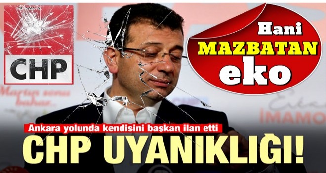 Ekrem İmamoğlu kendini başkan ilan edip Ankara'ya gitti!