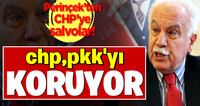 Perinçek'ten CHP'ye salvolar: