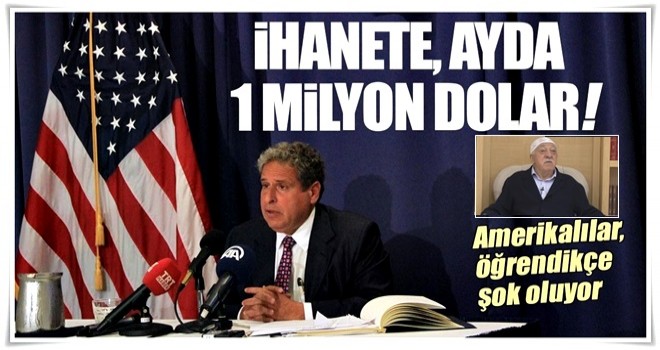 İhanete ayda 1 milyon dolar