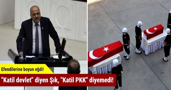 "Katil devlet" diyen Ahmet Şık "Katil PKK" diyemedi!