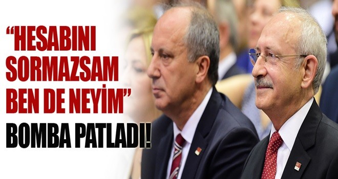 Muharrem İnce küplere bindi