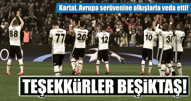 Beşiktaş, Şampiyonlar Ligi'ne veda etti