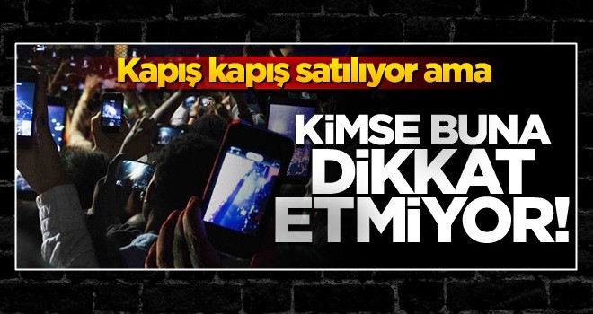 Kapış kapış satılıyor ama kimse buna dikkat etmiyor!