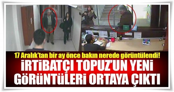 Metin Topuz 17 Aralık'tan bir ay önce Mali Şube’ye gitmiş!