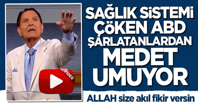 ALLAH size akıl fikir versin! Sağlık sistemi çöken ABD şarlatanlardan medet umuyor