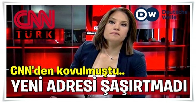 CNN'den kovulan Nevşin'in yeni adresi şaşırtmadı!