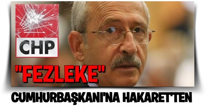 Cumhurbaşkanı’na hakaretten fezleke !