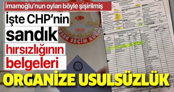 İşte belgelerle 31 Mart yerel seçimlerinde Arnavutköy'de yapılan usulsüzlük .