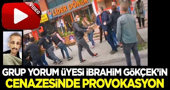 #DirenGazi dediler! Grup Yorum üyesi İbrahim Gökçek'in cenazesinde provokasyon