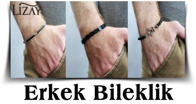 Şık Erkek Aksesuarı: Erkek Bileklik