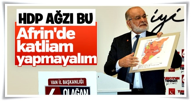 Karamollaoğlu Afrin operasyonunu değerlendirdi