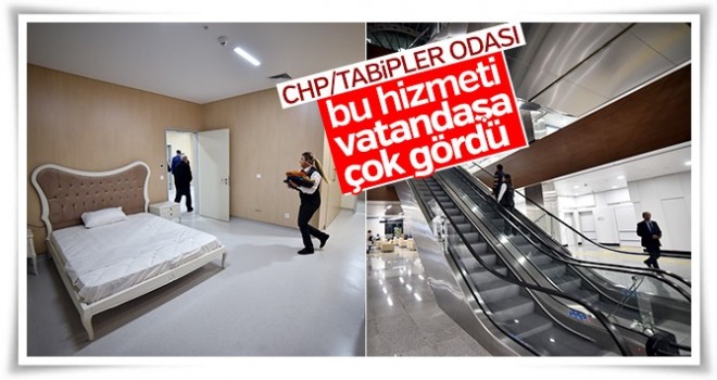 Tabipler Odası şehir hastanelerinin yapımına karşı