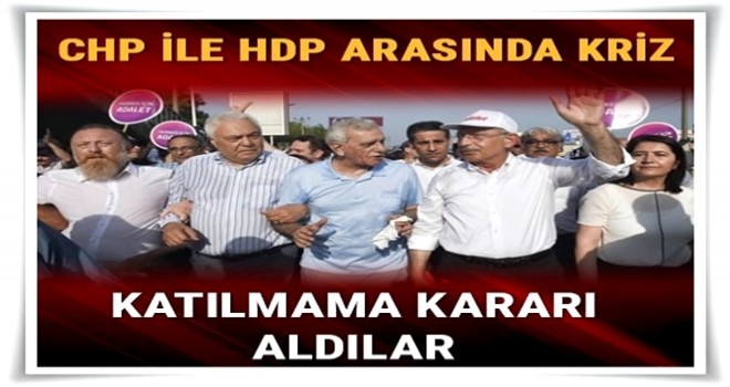 HDP'li üyeler, CHP'nin kurultayına katılmama kararı aldı