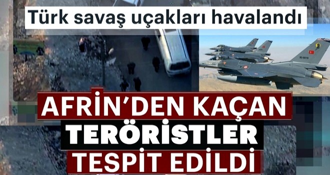 Son Dakika: TSK'dan Afrin'e hava operasyonu