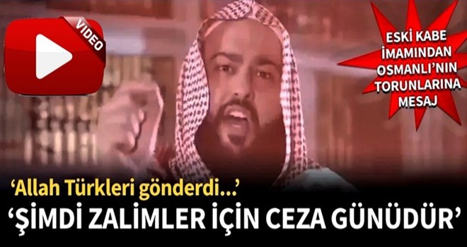 "Allah Türkleri gönderdi, şimdi zalimler için ceza günüdür"