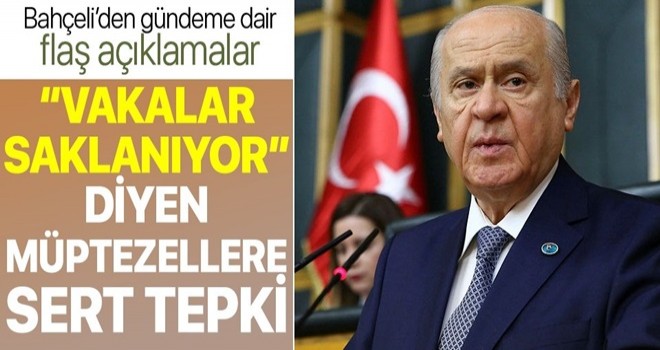 MHP lideri Devlet Bahçeli çağrısını yineledi: Türk Tabipler Birliği kapatılsın