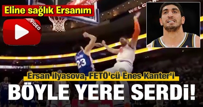 Ersan İlyasova, FETÖ'cü Enes Kanter'i böyle yere serdi