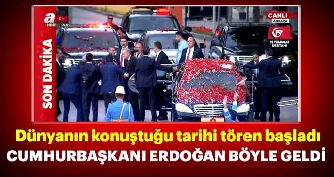 Cumhurbaşkanı Erdoğan TBMM'de...