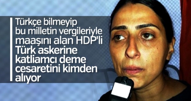 Terör partisi HDP sınırı iyice aştı! Kahraman Mehmetçik'e alçak sözler