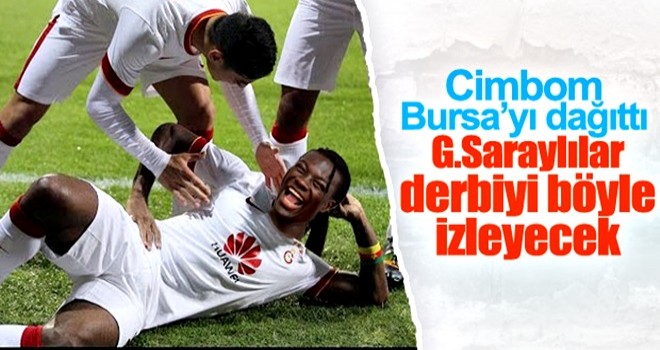 Galatasaray, Bursaspor'a 5 attı