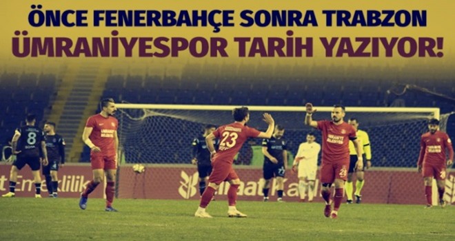 Ümraniyespor, Trabzonspor'u da ELEDİ..