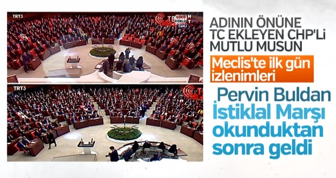 Meclis'in yeni döneminde HDP skandalı