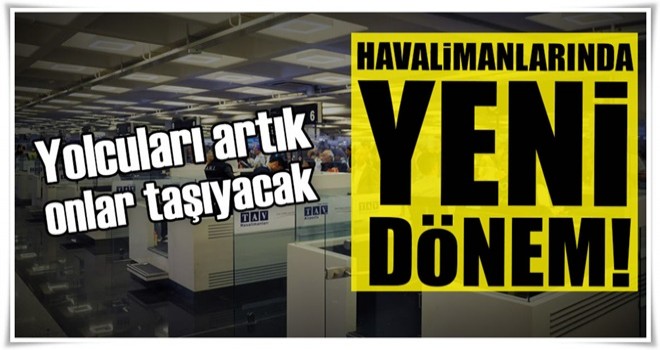 Yolcuyu havalimanına tesis işletmecisi taşıyacak