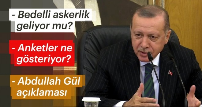 Cumhurbaşkanı Erdoğan: