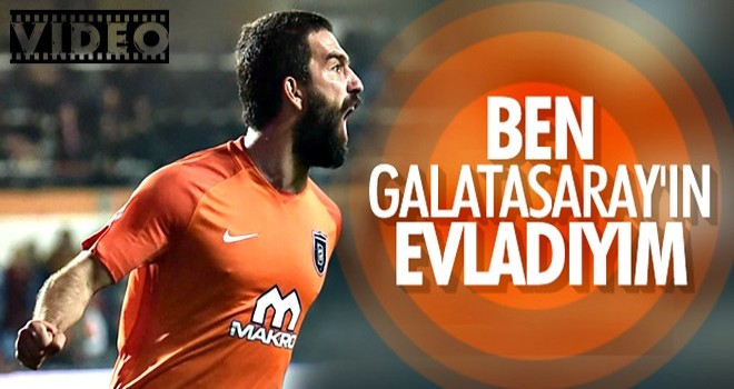 Arda Turan: Ben Galatasaray taraftarıyım