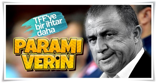 Fatih Terim'den federasyona ikinci ihtarname