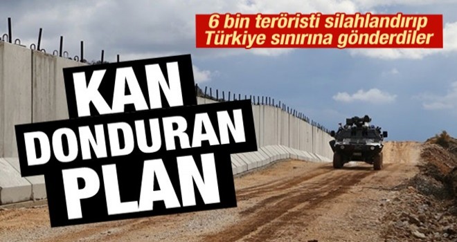 Sınıra 6 bin DEAŞ'lı planı