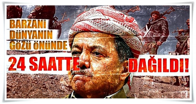 Barzani dağıldı, bölgeden art arda flaş haberler geliyor