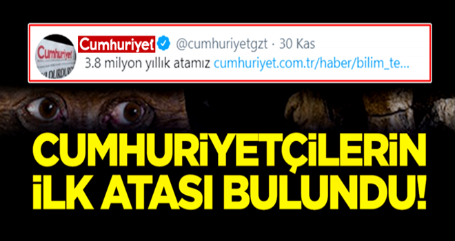 Cumhuriyetçilerin ilk atası bulundu!