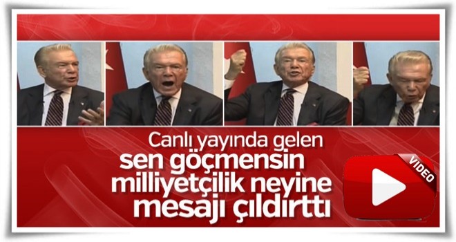 Uğur Dündar canlı yayında gelen mesaja tepki gösterdi