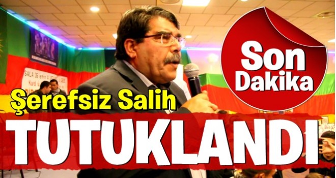 Terörist elebaşı Salih Müslim tutuklandı .