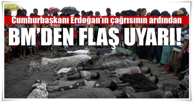 Cumhurbaşkanı Erdoğan'ın çağrısının ardından BM'den flaş uyarı!