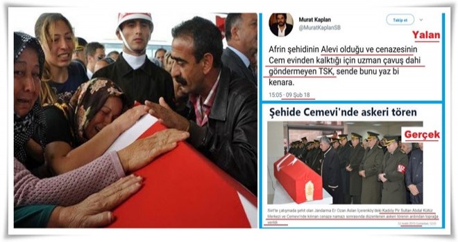 Genel Yayın Yönetmeni'nden alevi şehitlerle ilgili korkunç yalan!